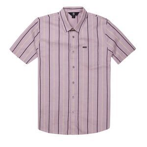 Vans warbler short sleeve woven shirt nirvana small new